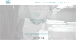 Desktop Screenshot of birdrockcoffee.com